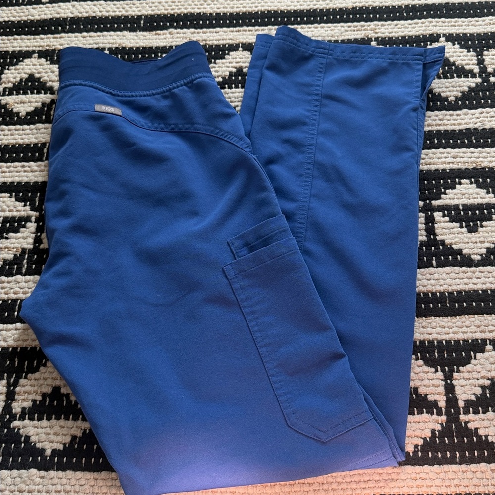 Figs denim blue set - Picture 7 of 9